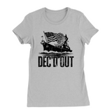 Womens Small Solid Athletic Grey Style_T-Shirt