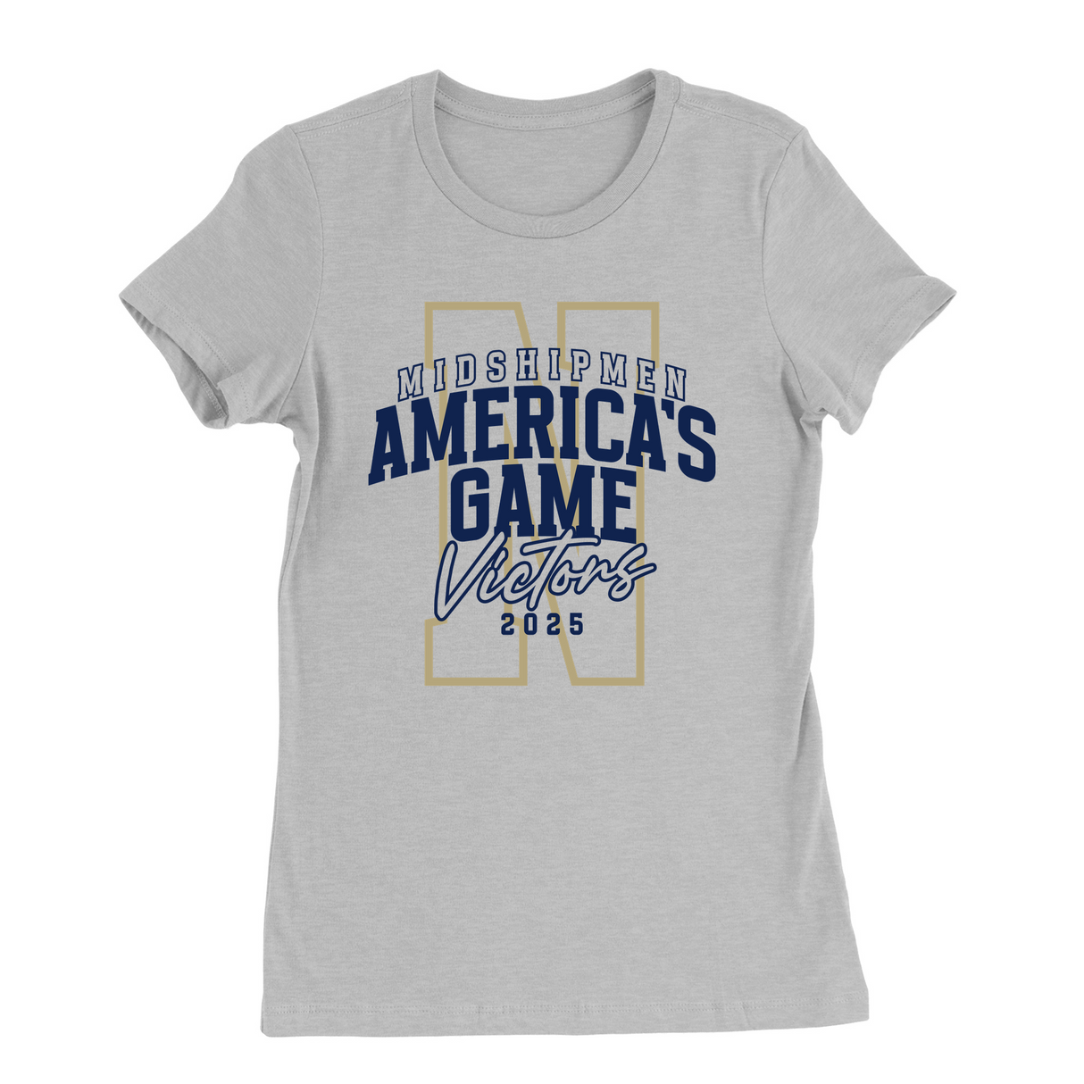 Womens Small Solid Athletic Grey Style_T-Shirt