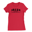 Womens Small Red Style_T-Shirt