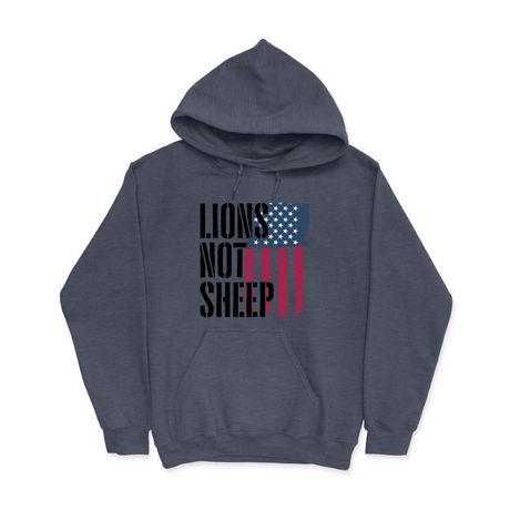 Mens Small Heather Sport Dark Navy Style_Hoodie