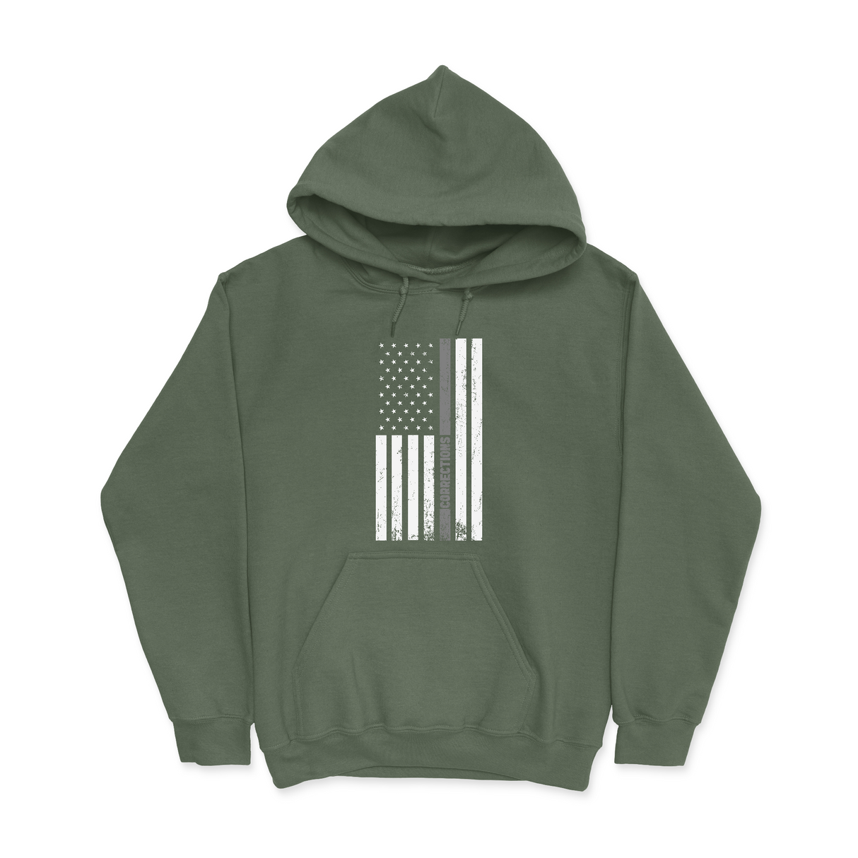 Mens Small Military Green Style_Hoodie
