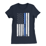 Womens Small Navy Style_T-Shirt