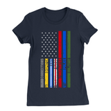 Womens Small Navy Style_T-Shirt