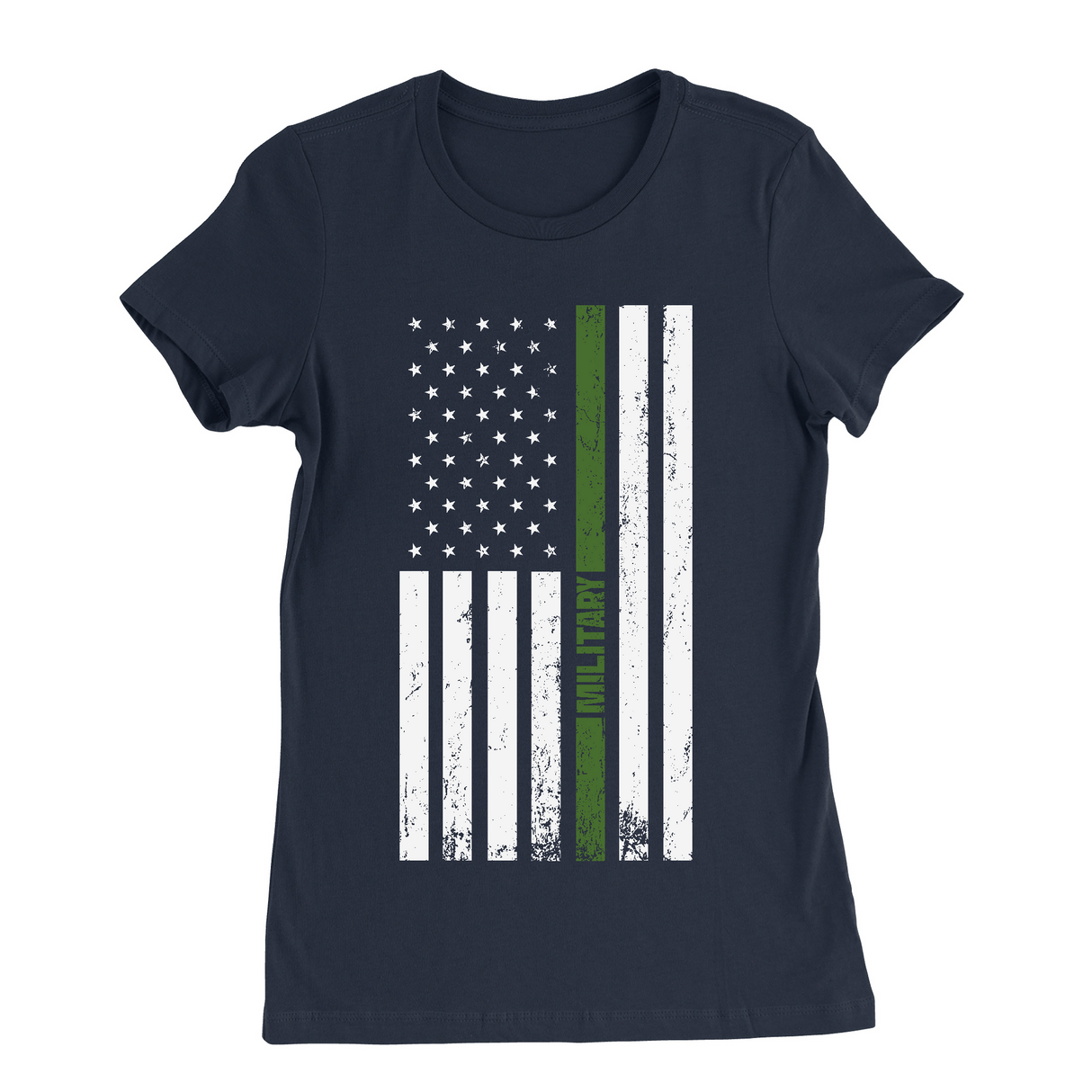 Womens Small Navy Style_T-Shirt