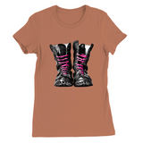 Womens Small Brown Style_T-Shirt