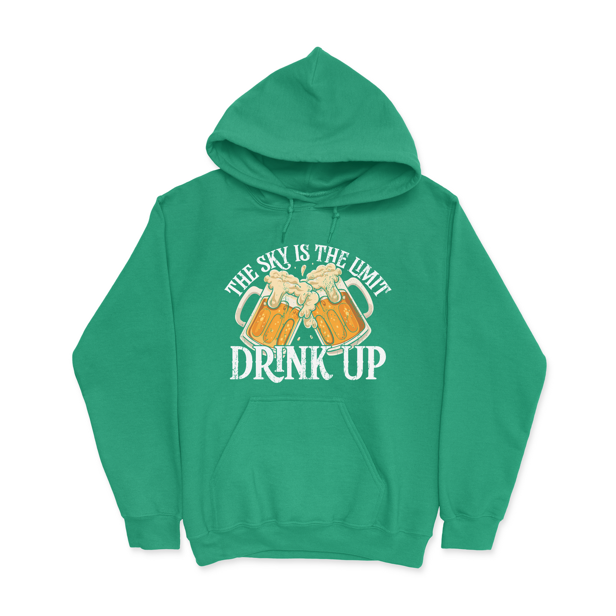 Mens Small Irish Green Style_Hoodie
