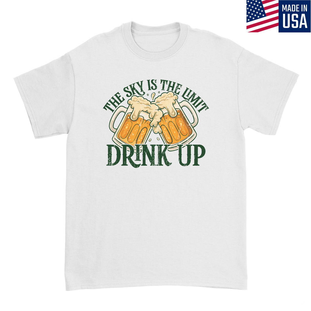 Mens Small White Style_T-Shirt