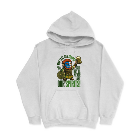 Mens Small White Style_Hoodie