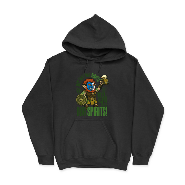 Mens Small Black Style_Hoodie