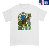 Mens Small White Style_T-Shirt