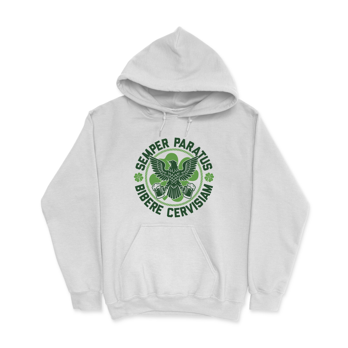 Mens Small White Style_Hoodie