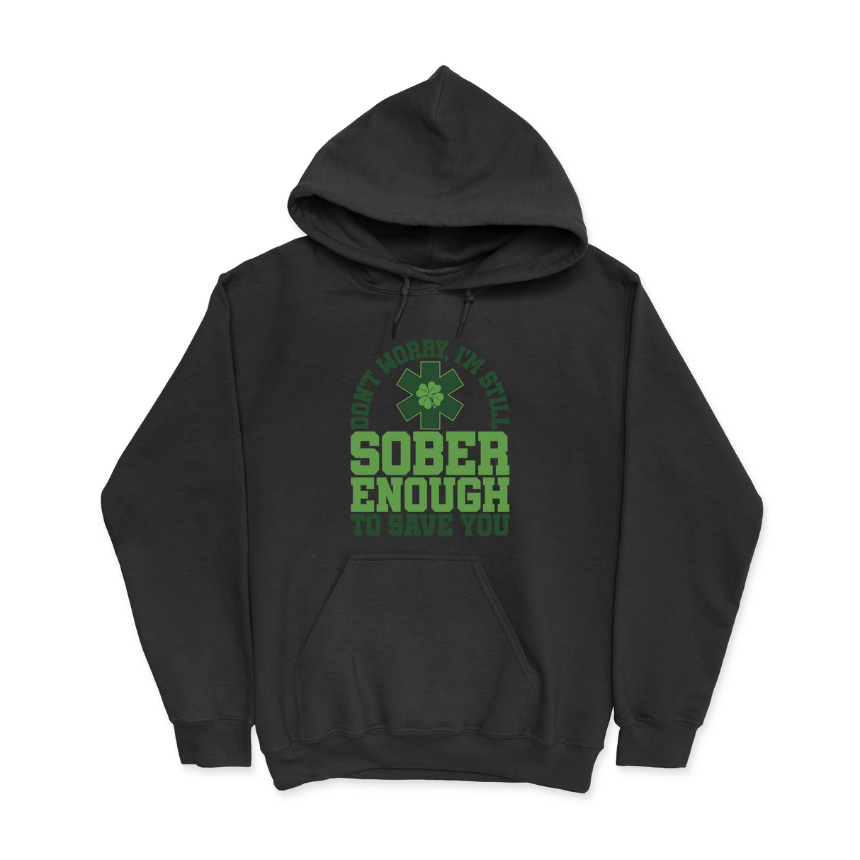 Mens Small Black Style_Hoodie