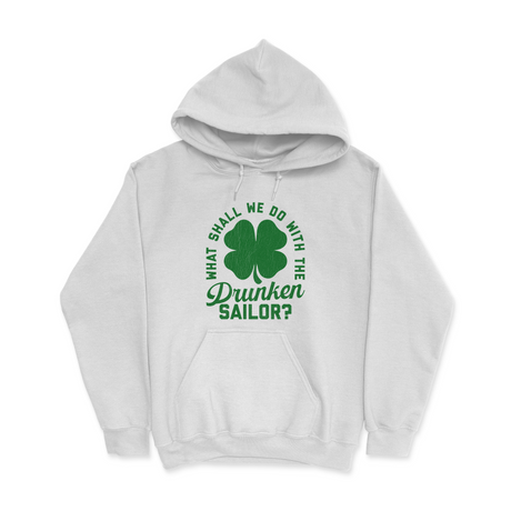 Mens Small White Style_Hoodie