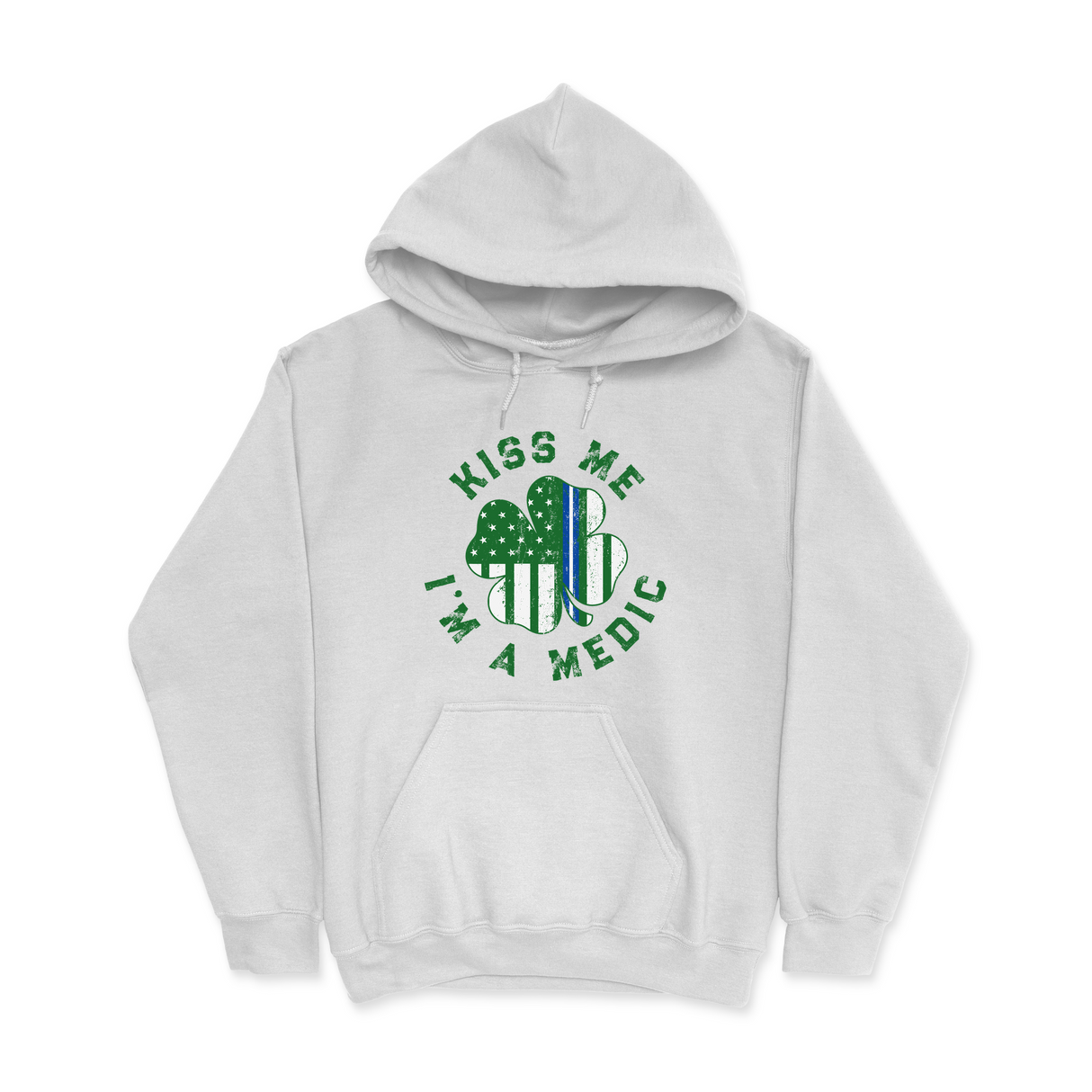 Mens Small White Style_Hoodie