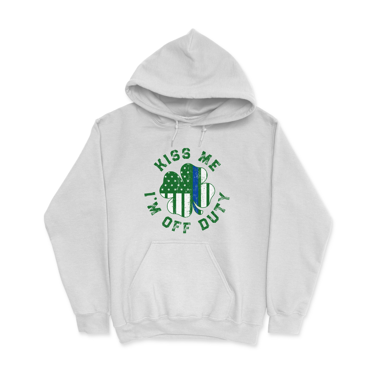 Mens Small White Style_Hoodie