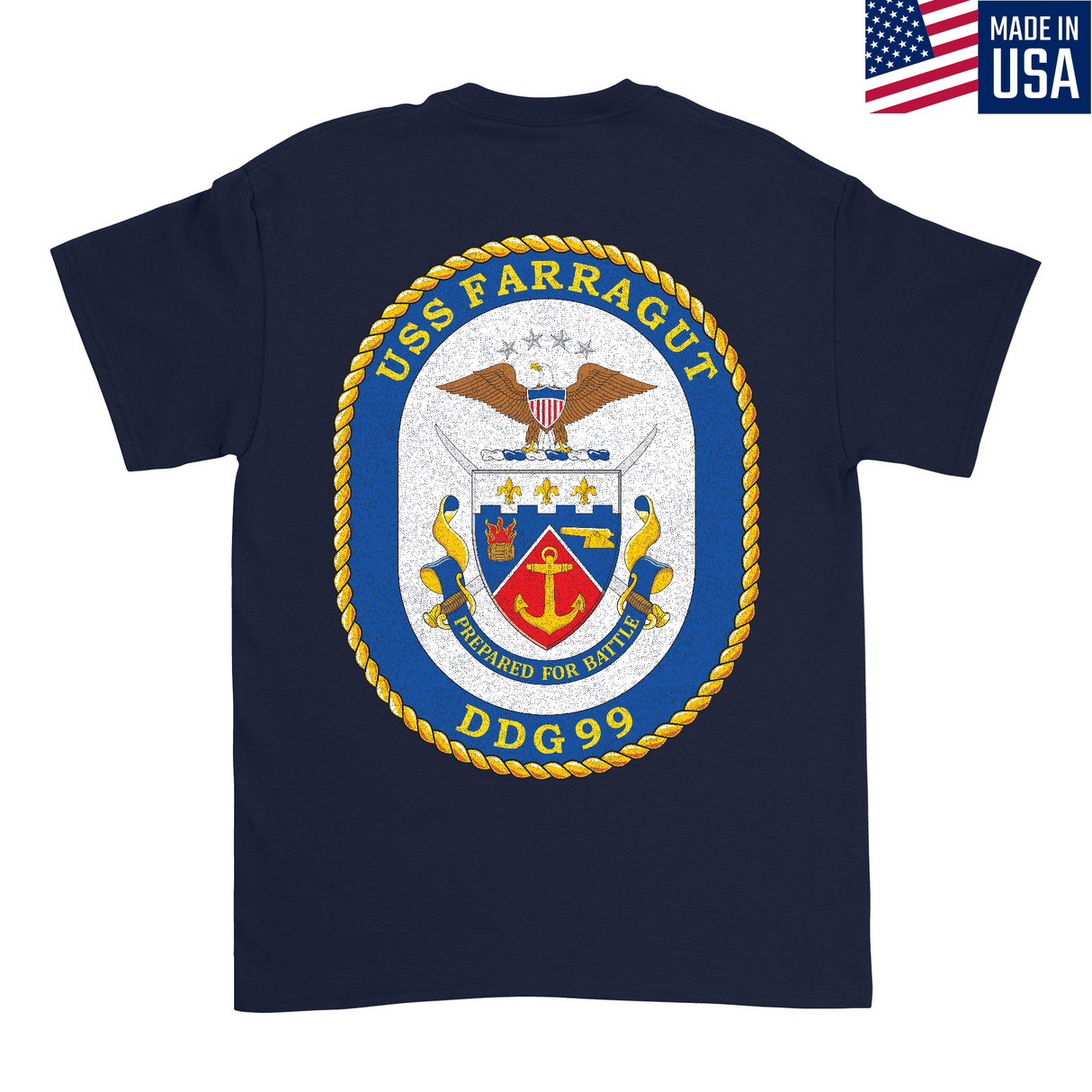 Mens Medium Dark Navy Style_T-Shirt