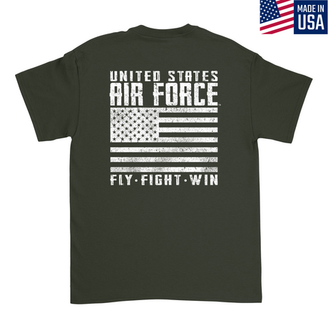 Mens Medium Military Green Style_T-Shirt