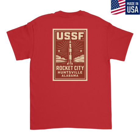 Mens Medium Red Style_T-Shirt