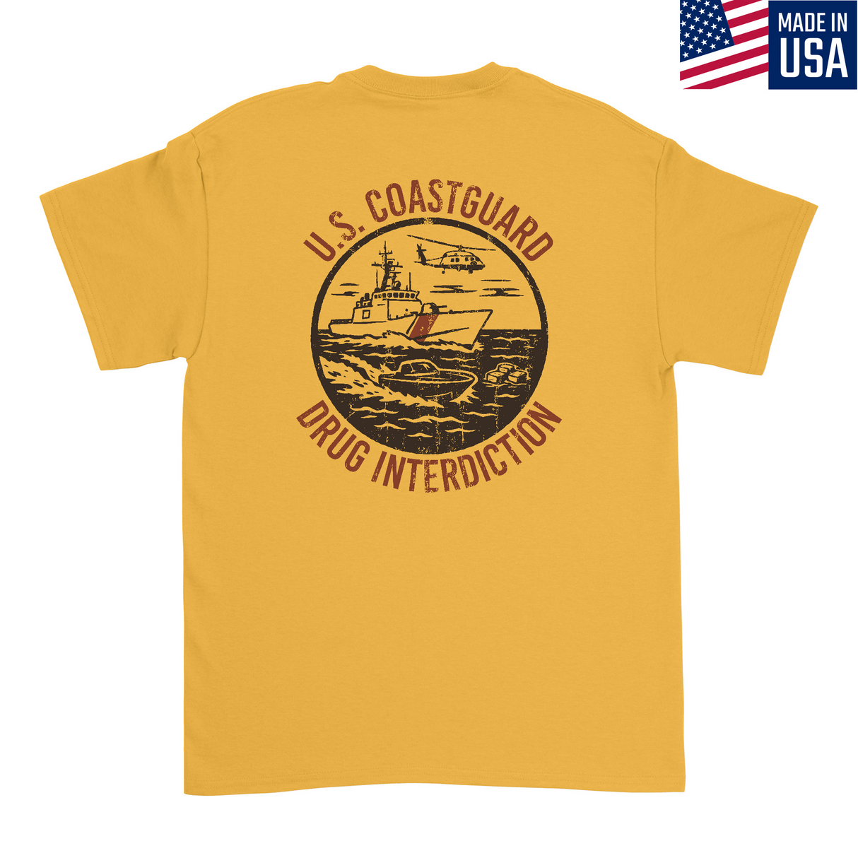 Mens Medium Yellow Style_T-Shirt