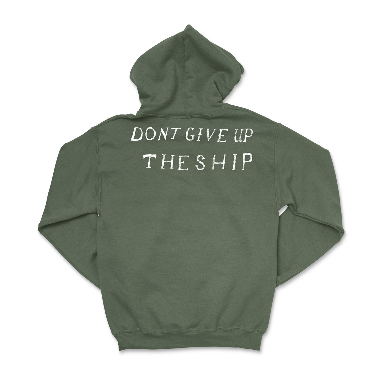 Mens Medium Military Green Style_Hoodie