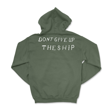 Mens Medium Military Green Style_Hoodie