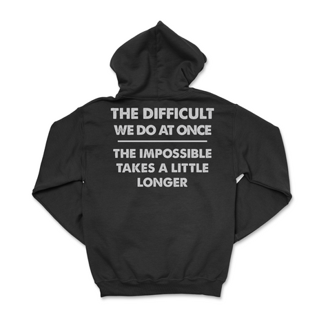 Mens Medium Black Style_Hoodie