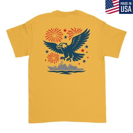 Mens Medium Yellow Style_T-Shirt