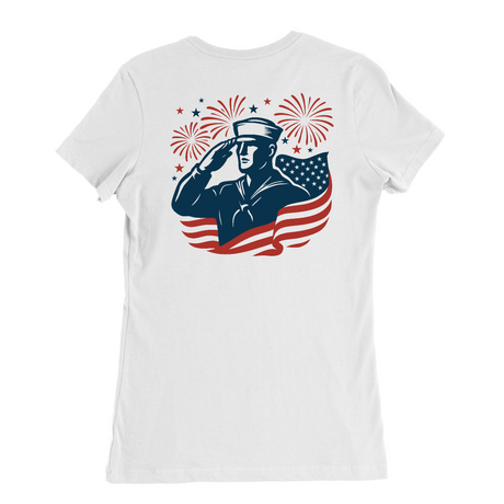 Womens Medium White Style_T-Shirt