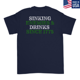 Mens Medium Dark Navy Style_T-Shirt