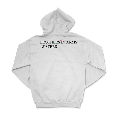 Mens Medium White Style_Hoodie
