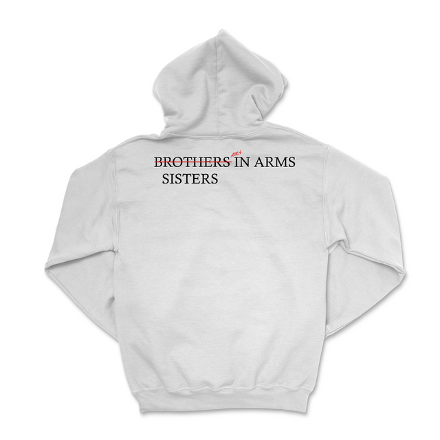 Mens Medium White Style_Hoodie