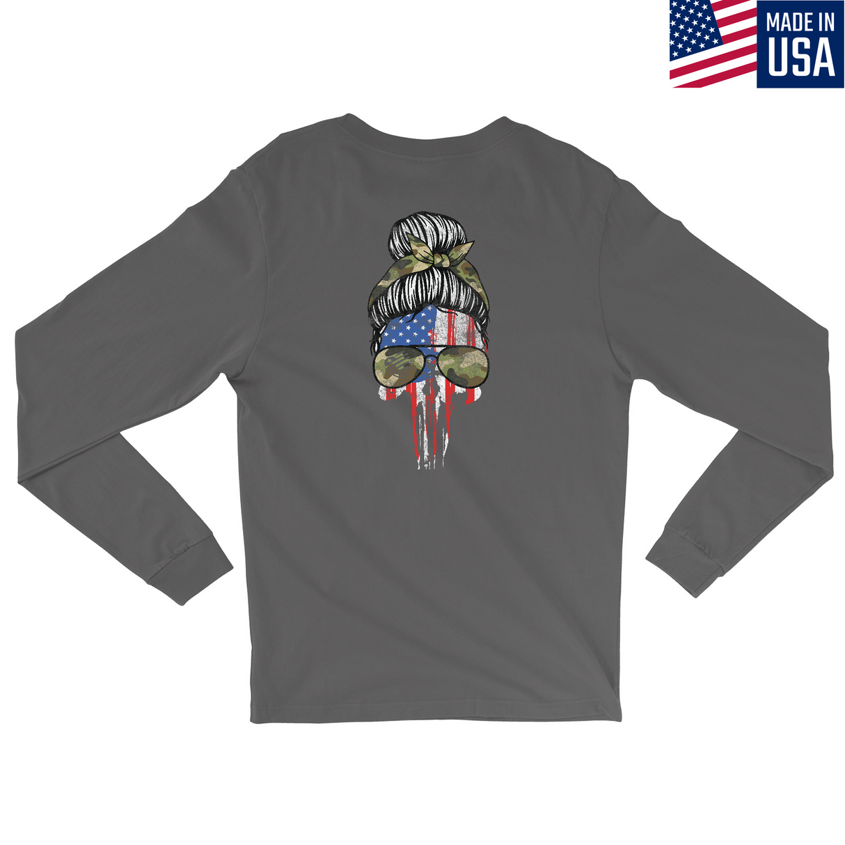Mens Medium Charcoal Style_Long Sleeve