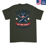 Mens Medium Military Green Style_T-Shirt