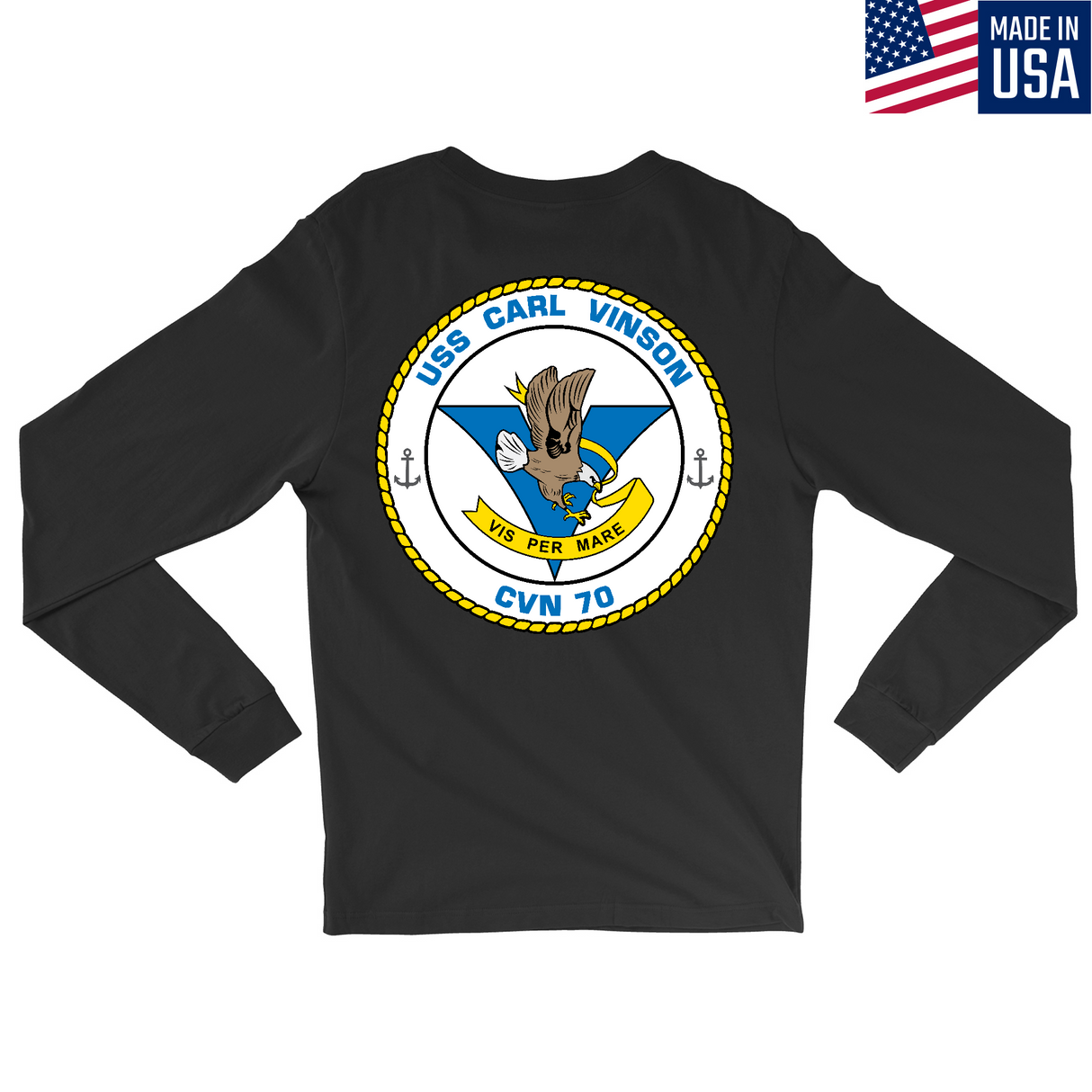 Mens Medium Black Style_Long Sleeve