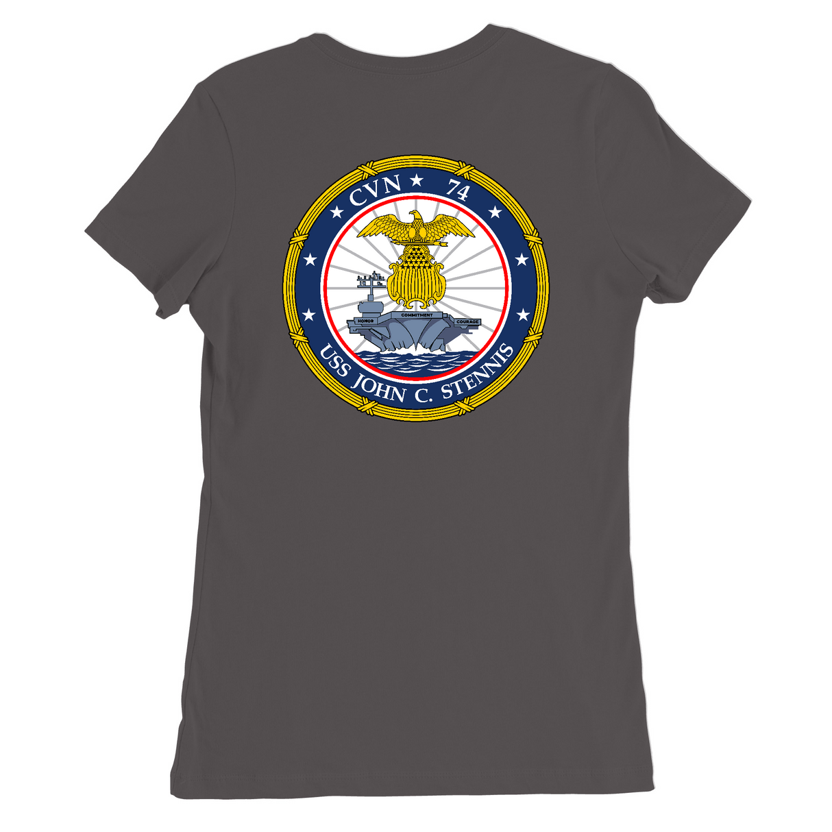 Womens Medium Asphalt Style_T-Shirt