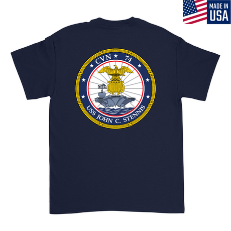 Mens Medium Dark Navy Style_T-Shirt