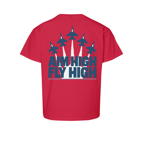 Kids Medium Red Style_T-Shirt