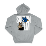 Mens Medium SPORT GREY Style_Hoodie