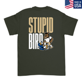 Mens Medium Military Green Style_T-Shirt