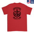 Mens Medium Red Style_T-Shirt