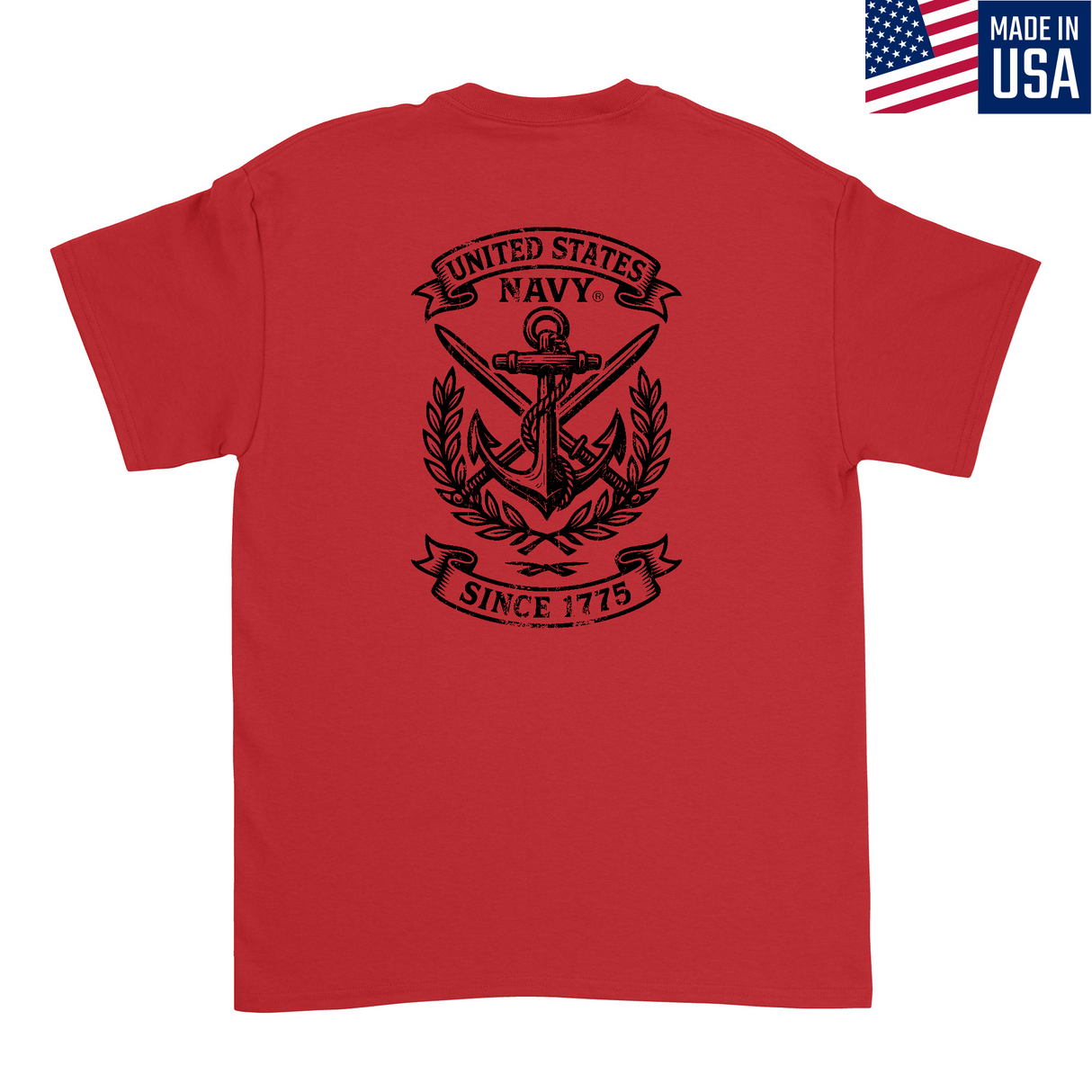 Mens Medium Red Style_T-Shirt