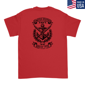 Mens Medium Red Style_T-Shirt