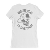 Womens Medium White Style_T-Shirt