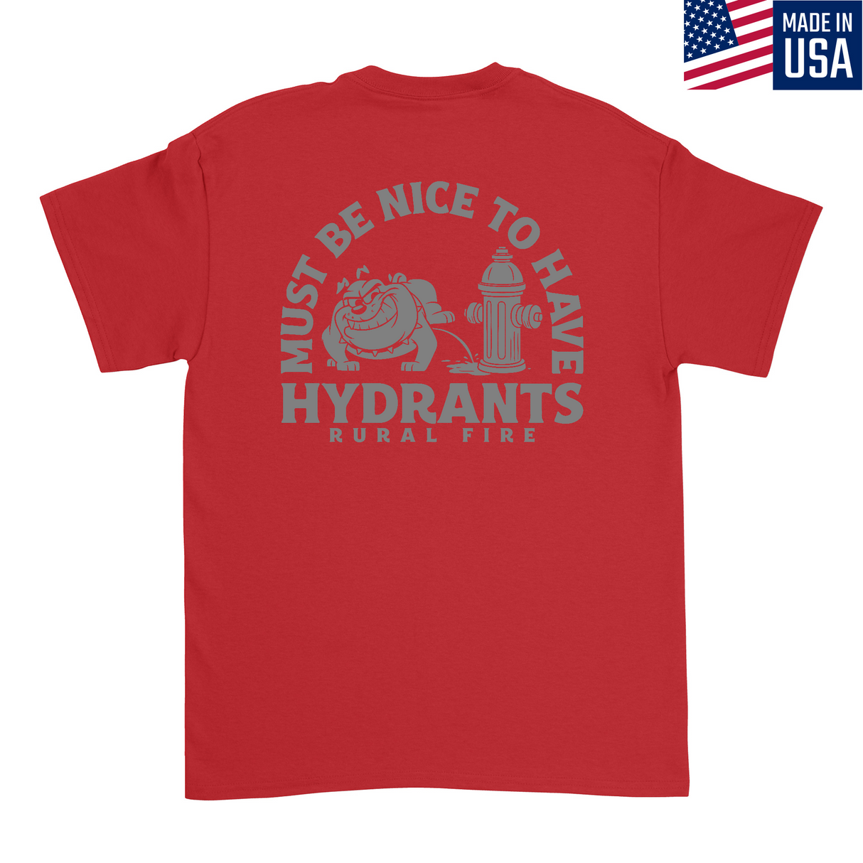 Mens Medium Red Style_T-Shirt