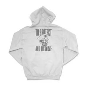Mens Medium White Style_Hoodie