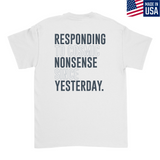 Mens Medium White Style_T-Shirt