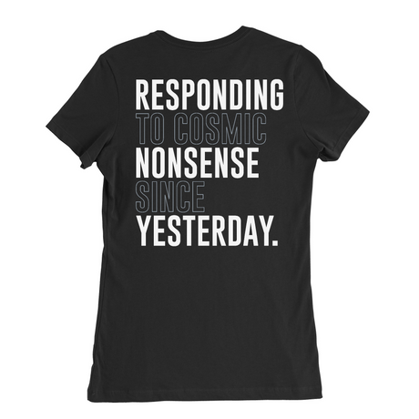 Womens Medium Black Style_T-Shirt