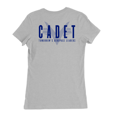 Womens Medium Solid Athletic Grey Style_T-Shirt