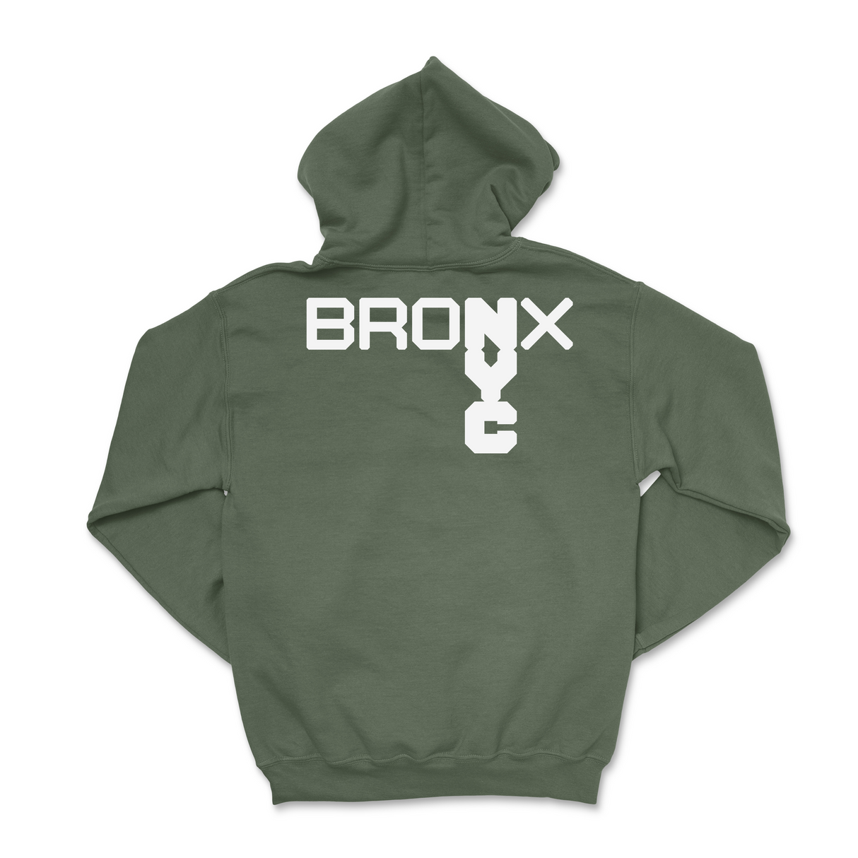Mens Medium Military Green Style_Hoodie