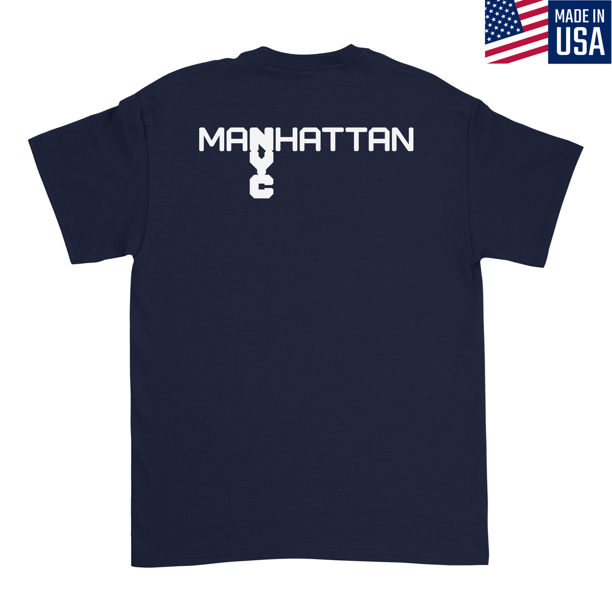 Mens Medium Dark Navy Style_T-Shirt